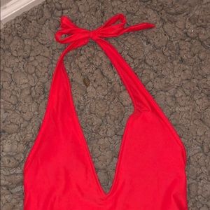 One piece bathing suit